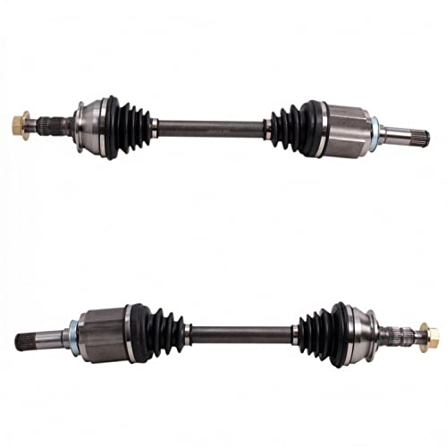 TRQ Front Driver Side and Passenger Side CV Axle Assembly Set 2 Piece - style: CSA34184