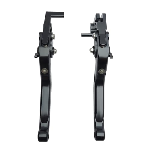 Brake Clutch Levers Replacement for Kawasaki Ninja 500 400 300 - color: Black