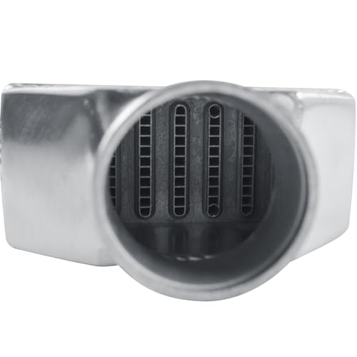 Universal Intercooler 28''x7.5''x2.8" Front Mount Intercooler 2.6'' Inlet and Outlet Aluminum Turbo Intercooler Direct Replacement for Any Turbo Charger system - size: 28''x7.5''x2.8" 2.6''