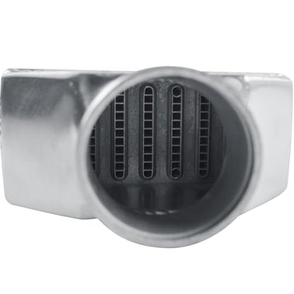 Universal Intercooler 28''x7.5''x2.8" Front Mount Intercooler 2.6'' Inlet and Outlet Aluminum Turbo Intercooler Direct Replacement for Any Turbo Charger system - size: 28''x7.5''x2.8" 2.6''