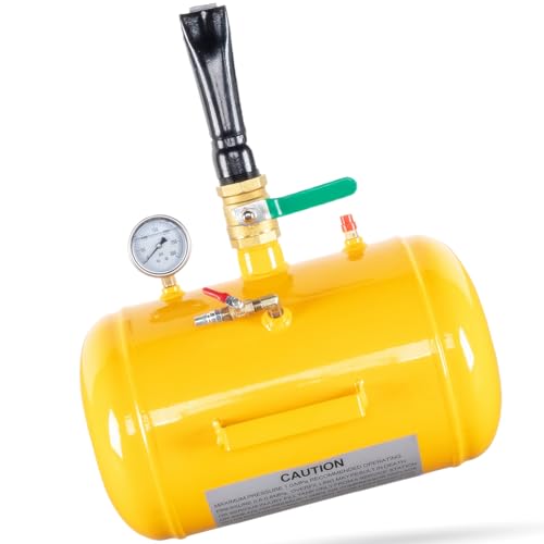 5 Gallon Tire Bead Seater Tank, Yellow - color: Yellow