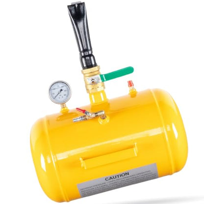 5 Gallon Tire Bead Seater Tank, Yellow - color: Yellow