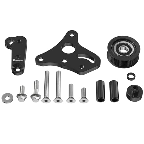 Bevinsee LS Truck Manual Belt Tensioner with Pulley for LSX 4.8L 5.3L