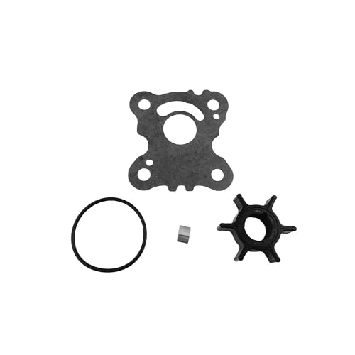 Water Pump Impeller Repair Kit 06192-ZW9-A30 Compatible for Honda Outboards 8 9.9 15 20 HP 4 Stroke BF8D BF9.9D BF15D BF20D BFP8D BFP9.9D BFP15D BFP20D Sierra 18-3478