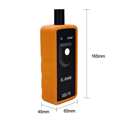 EL-50448 TPMS Relearn Tool with Battery Chevy TPMS Reset Tool for Cadillac GMC Buick GM Tire Pressure Sensor Reset Tool Chevy Tire Pressure Monitoring System Sensor TPMS Programming Tool