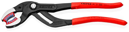 KNIPEX 81 11 250 Pipe Gripping Pliers With Replaceable Plastic Jaws