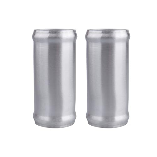 AC PERFORMANCE OD 1.75" Aluminum Tube Hose Joiner 2PCS - size: 1.75" (45mm)