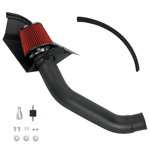 PTNHZ Aluminum Alloy Cold Air Intake Pipe Kit Compatible With BMW F30 F32