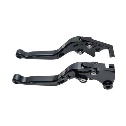 Brake Clutch Levers Replacement for Kawasaki Ninja 500 400 300 - color: Black