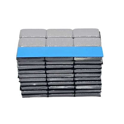 C-HORSE 540 Pcs,1 Oz, Grey, Adhesive Stick On Wheel Weights, Blue Adhesive Easy Peel Tape - (1 Oz, Grey, 6 Boxes, 540 Pcs) Wheel Weights Stick On Wheels - color: Grey