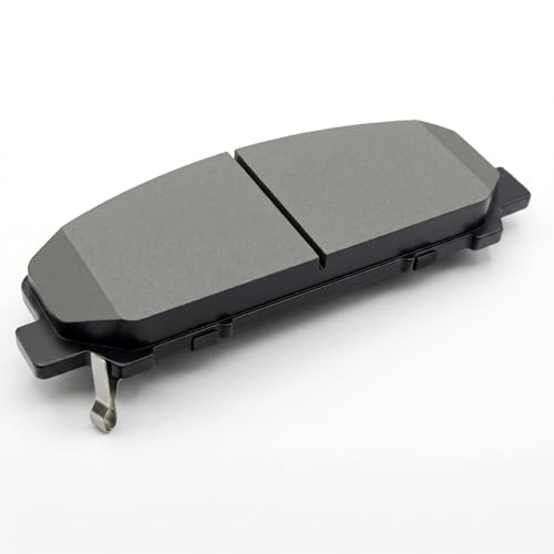 Front & Rear Ceramic Brake Pads With Clips Compatible with 2007-2010 Infiniti QX56, 2007-2015 Nissan Armada, 2008-2015 Nissan Titan - size: D1041 D1509