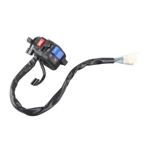 POCREATION Motorcycle Handlebar Control Set - color: Black