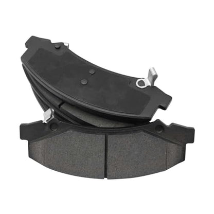 AutoShack Front & Rear Coated Rotors & Premium Pads for Chevy Impala 2010 - style: ArmorStop & Premium Pad