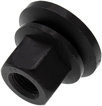 Dorman 611-296 Wheel Nut 9/16-18 Flanged Flat Face - 15/16 Hex, 1-1/8 Length Compatible with Select Dodge / Ram Models, 10 Pack