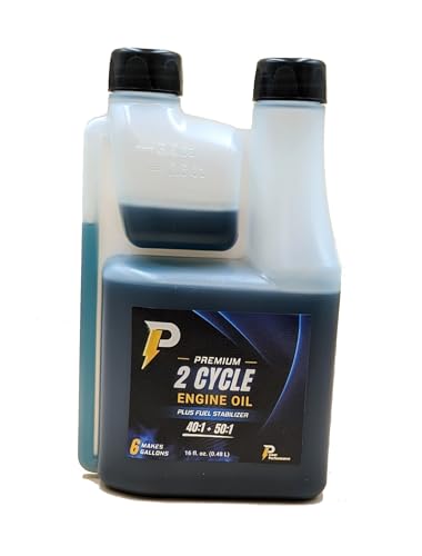 Power Performance Premium 2-Cycle Oil 16oz Easy to Measure Bottle