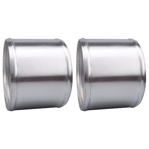 AC PERFORMANCE OD 5" Aluminum Tube Hose Joiner 2PCS - size: 5" (127mm)