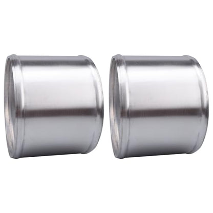 AC PERFORMANCE OD 5" Aluminum Tube Hose Joiner 2PCS - size: 5" (127mm)
