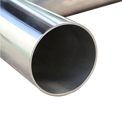 1.75" (45mm) OD 90 Degree Aluminum Elbow Pipe Intercooler Pipe Air Intake Tube, 1.5D Radius, Aluminum Alloy Tube High polished (90 Degree, OD 1.75" (45mm)) - color: 90 Degree, size: OD 1.75" (45mm)