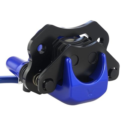 PRO BAT 110cc ATV Disc Brake Assembly Master Cylinder Caliper Brake Pads - color: Blue
