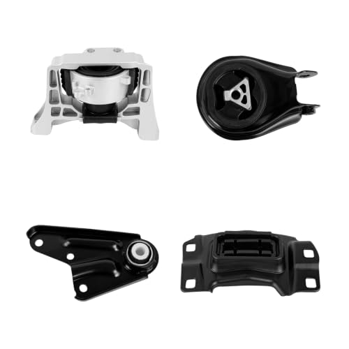 4PCS Engine Mount Set Compatible with 2007-2017 Mazda 3 5 Sport 2.3L 2.5L - size: 2010-2013 Mazda 3 2.5L