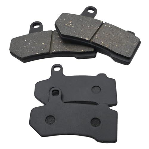 Front and Rear Brake Pads Replacement for Harley Road Glide 2008-2021, for FLHX Street Glide 2008-2022, for Road King 2008-2022, for FLHTCU Ultra Classic Electra Glide 2008-2015
