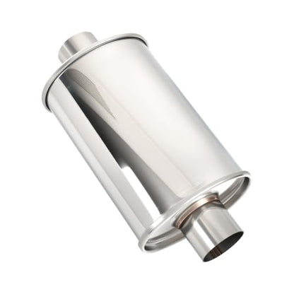 2.25'' Inch Ultra Quiet Exhaust Resonator,Performance Muffler Resonator 2.25" Inlet 2.25" Outlet 14" Overall Length T304 Stainless Steel Universal Fitment - size: 2.25''Inch