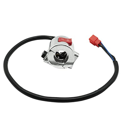 Right Start Stop Kill Control Switch for Honda VTX1800 VTX 1800 C/F/N/R/S/T 2002-2008, OEM# 35130-MCV-N22 35013-MCH-020 35130-MCH-F13
