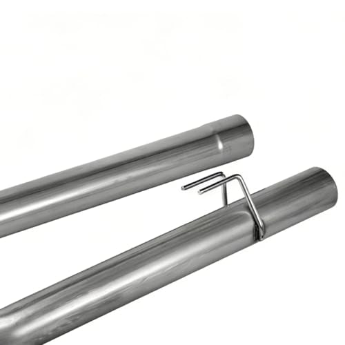 Stainless Steel Exhaust Pipe Kit for 2011-2019 Ford F-250 F-350 F-450 SuperDuty Pickup Truck 6.7L 4" Powerstroke Diesel - size: for 2011-2019 F-250 F-350 F-450