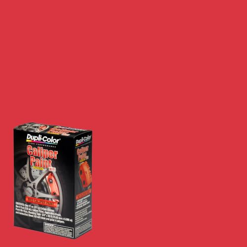 Dupli-Color Brake Caliper Paint Kit, Gloss, Red, 8 oz