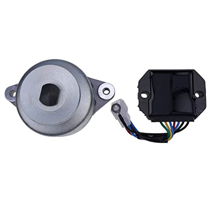 Alternator Regulator 15533-64600 H1550-64600 15531-64017 Compatible With Kubota B1750D B1750E B1750HST-D B1750HST-E G2000 G3200 G4200 G5200
