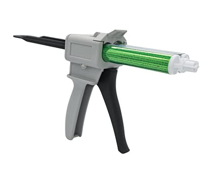 Dual Cartridge Gun Kit with Epoxy, 50ml, Mixing Nozzles - size: 3.25"(8.5cm)