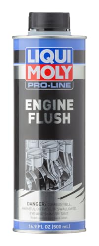 Engine Flush Cleaning Additive 500 ml – Professional Internal Engine Cleaner for Gasoline & Diesel Vehicles, Removes Sludge Deposits, Pre-Oil Change Treatment