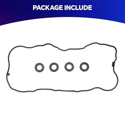 VS50741R Valve Cover Gasket for Honda Civic 1.8L 2006-2015 HR-V 1.8L 2016-2017, for Acura ILX 2.0L 2013-2015, Gasket Set Replace VS50563,12341RNAA01,30522RNAA01,VS50741R - size: VS50741R