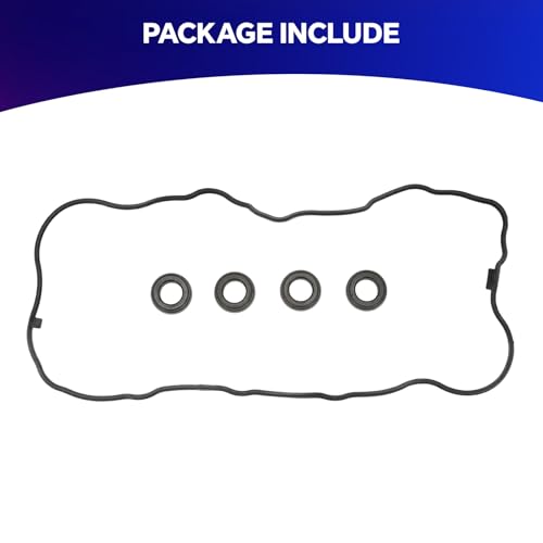 VS50741R Valve Cover Gasket for Honda Civic 1.8L 2006-2015 HR-V 1.8L 2016-2017, for Acura ILX 2.0L 2013-2015, Gasket Set Replace VS50563,12341RNAA01,30522RNAA01,VS50741R - size: VS50741R