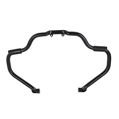 TCT-MOTORPARTS Mustache Engine Guard Highway Crash Bar+ Matte Black Lower Fairing Kit Fit for Indian Roadmaster 2023-2025 Springfield Dark Horse 2016-2025 - color: Black Crash Bar+Matte Black Fairing