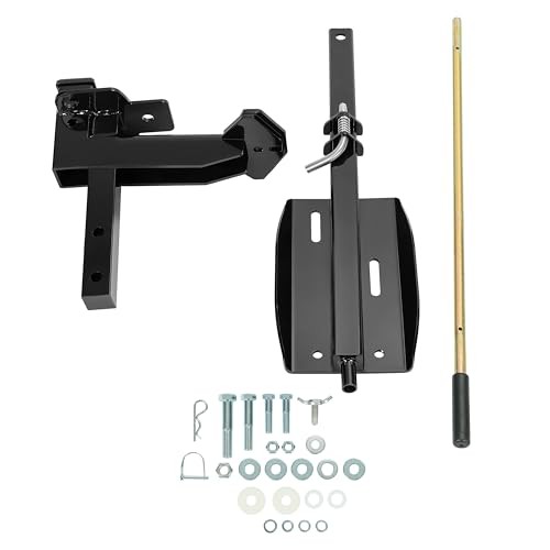 Kojem RV Spare Tire Carrier for 16" 16.5" 19.5" 22.5" and 24" RV Motorhomes 2" Drop Dually Wheels