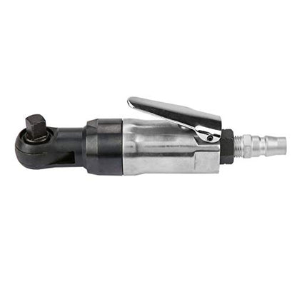 Pneumatic Air Ratchet Wrench, Square Drive Professional Tool, Lever Control, Lightweight and Compact, Ideal for Tight Spaces, Suitable for Shipbuilding, Machinery, Auto Industry (1/4) - size: 1/4