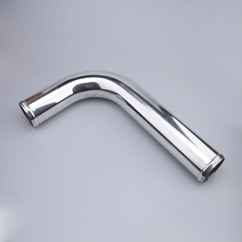AC PERFORMANCE 2.5" 90° Aluminum Intercooler Air Intake Tube L-Bend Elbow - size: OD 2.5" (63mm)