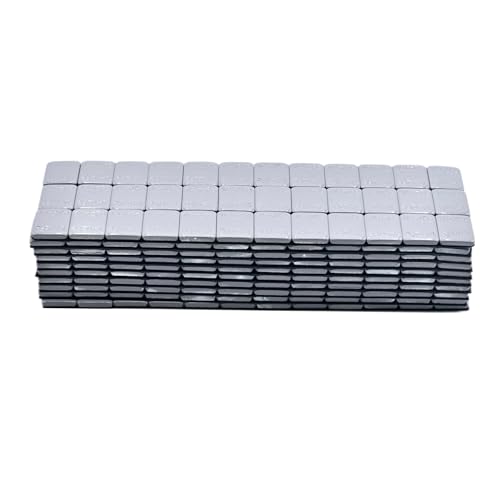 C-HORSE 2160 Pcs, 0.25 oz 1/4 oz, Grey, Adhesive Stick On Wheel Weights, Blue Adhesive Easy Peel Tape (0.25 Oz, Grey, 6 Boxes, 2160 Pcs) Wheel Weights Stick On Wheels - color: Grey