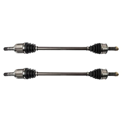 TRQ Front 2 Piece CV Axle Shaft Assembly Set - style: CSA32952