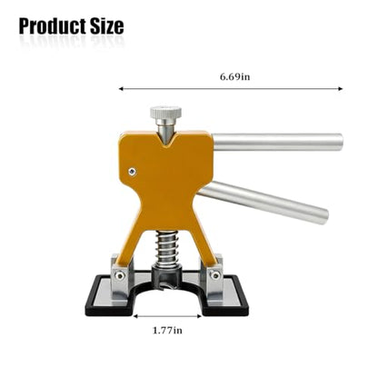 19 Pack Paintless Automotive Dent Puller Tool Kit, Golden - size: 19PCS/Golden
