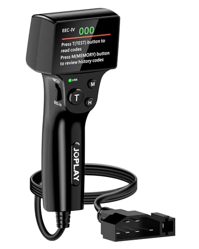 JOPLAY OBD1 Code Reader Compatible with Ford Lincoln, Mercury 1981-1995 - color: Black