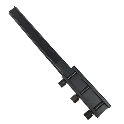 24-Slot Picatinny Rail Riser Mount (1"/0.83"/0.5" Height), 10" Length Flat Top Mount Adapter and Optics Riser Mount - style: Medium - 0.83"
