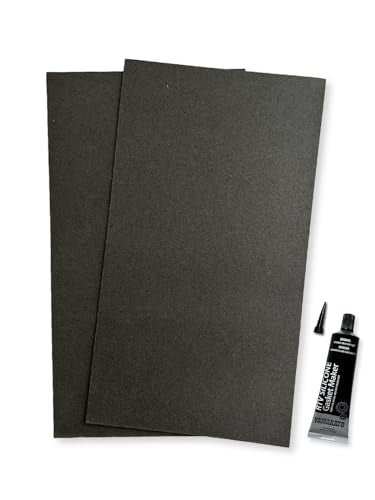 YAMAKATO RTV Non-Asbestos Gasket Material Maker Silicone Sealant (3 oz) - size: type2 rtv & 11*12" gasket sheet