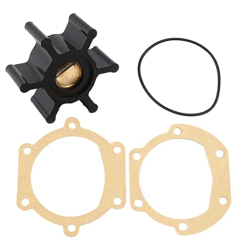 09-810B Raw Sea Water pump Impeller Kit for Jabsco Pump 18653-0001 Inboard - size: replace Jabsco Johnson YANMAR 09810B