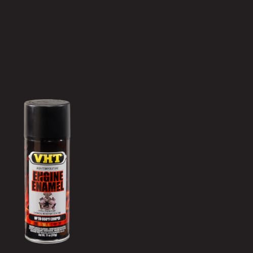 VHT Engine Enamel, Satin, GM Black, 11 oz - color: GM Black, size: 11 Ounce (Pack of 1), style: Coating