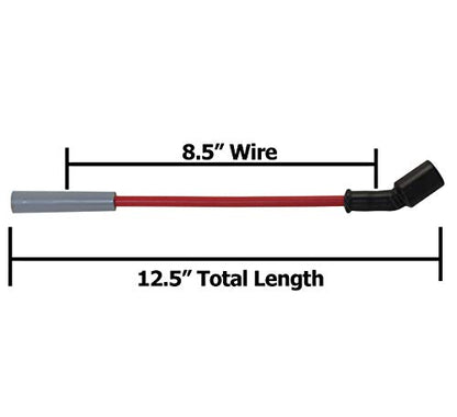 Hinson Red Truck/SUV Performance Spark Plug Wire Set for GM 4.8L 5.3L 6.0L 6.2L