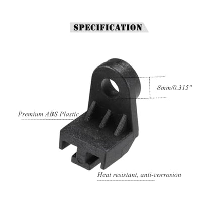 8PCS Universal Electric Radiator Fan Mounting Kit