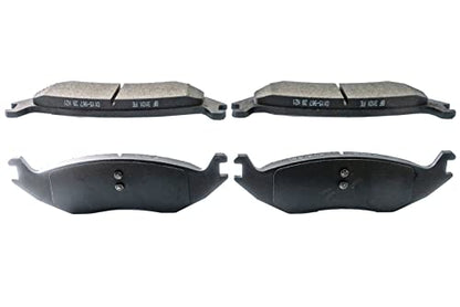 Rear Ceramic Brake Pads Kit Replacement For Dodge Durango Chrysler Aspen 2005-2018 Ram 1500 - style: D967