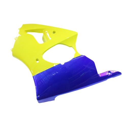 Yellow Blue Fairings Plastic for Kawasaki 2000 01 2002 ZX6R ZX600J Bodywork - color: Yellow Blue